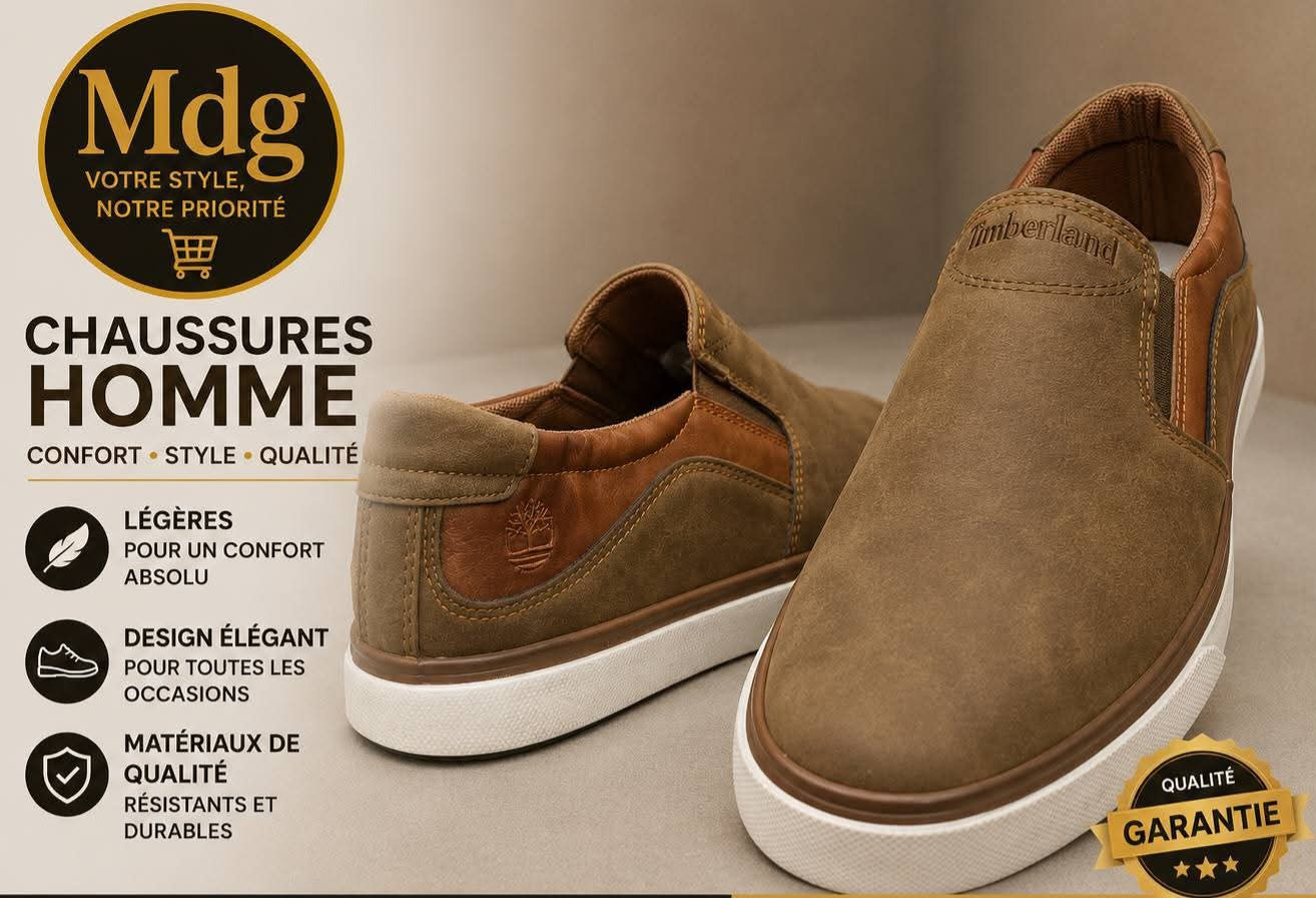 slip-on de style décontracté
