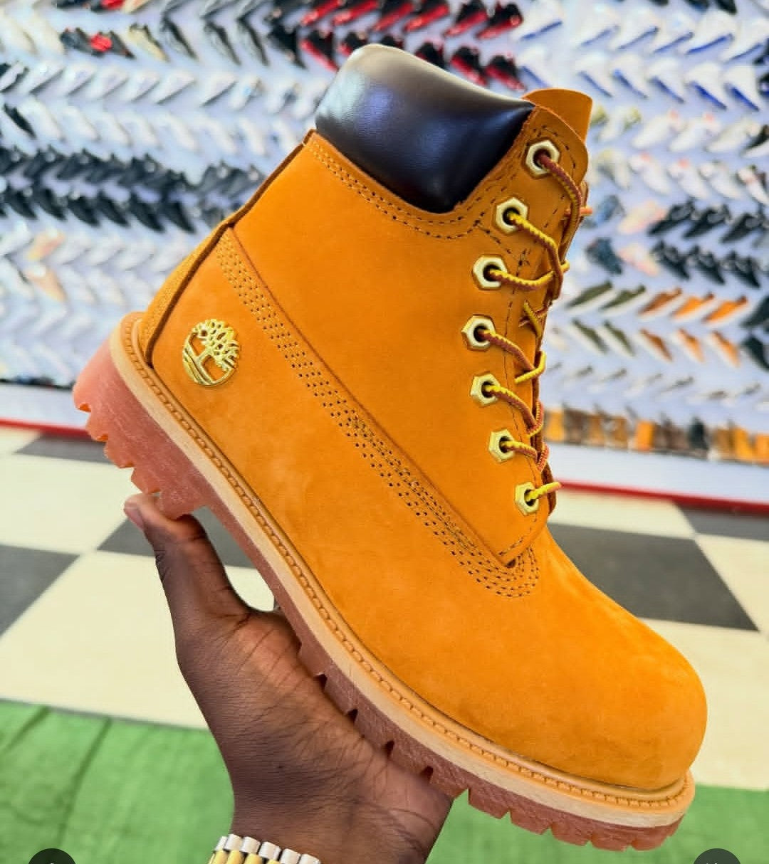 Timberland en Cuir