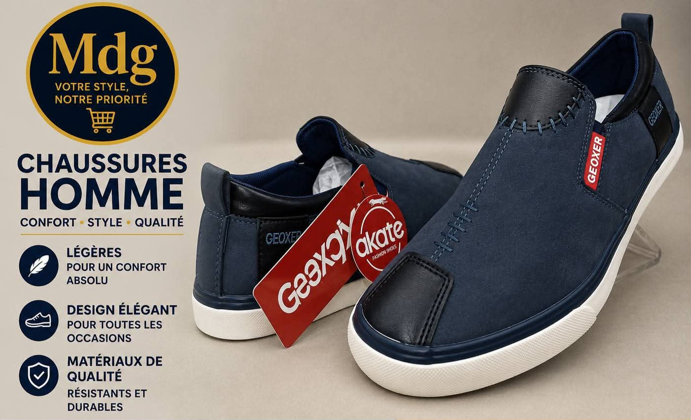 slip-on de style décontracté