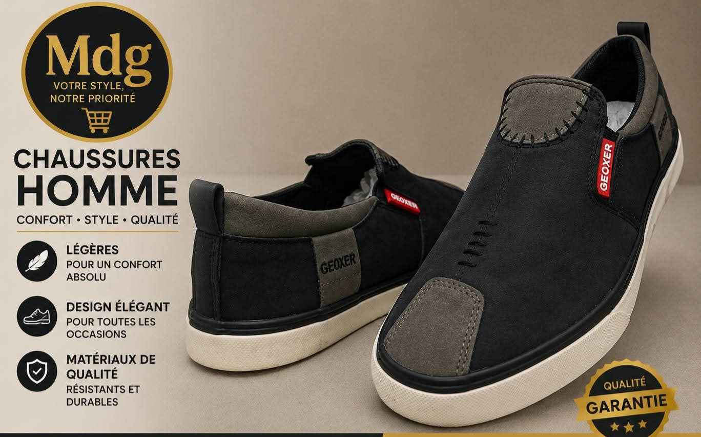 slip-on de style décontracté