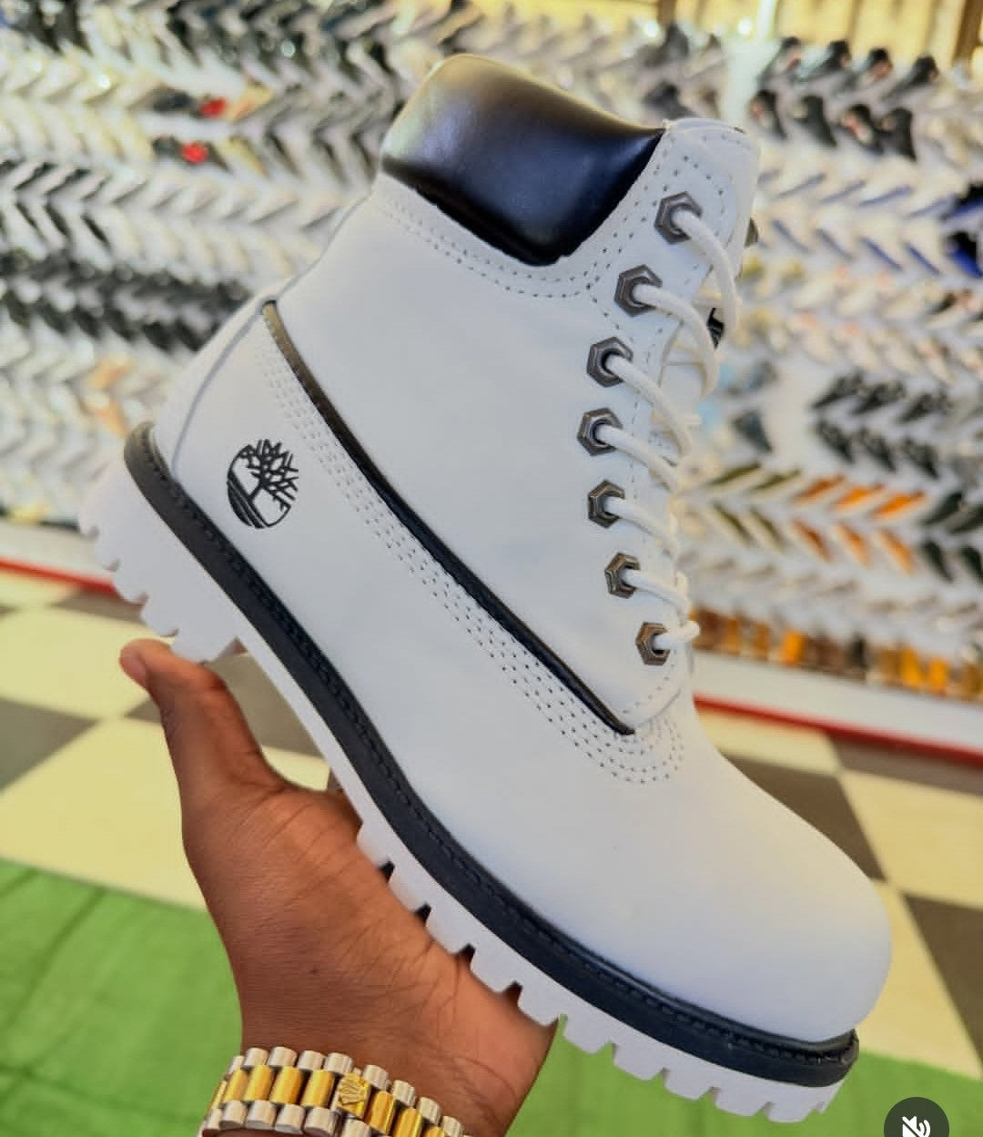 Timberland en Cuir