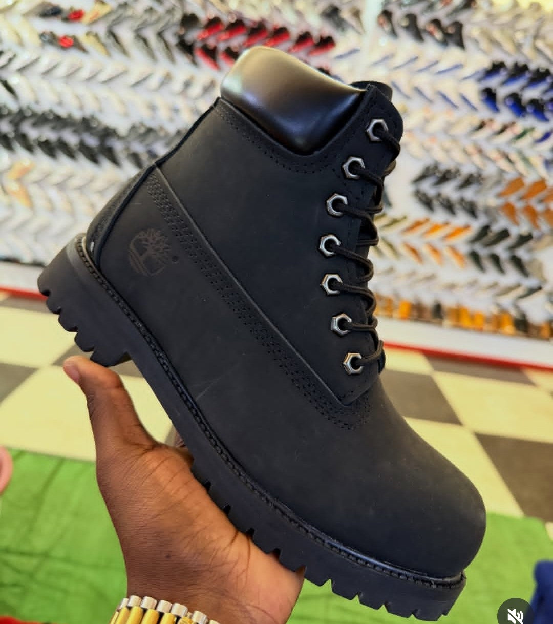 Timberland en Cuir