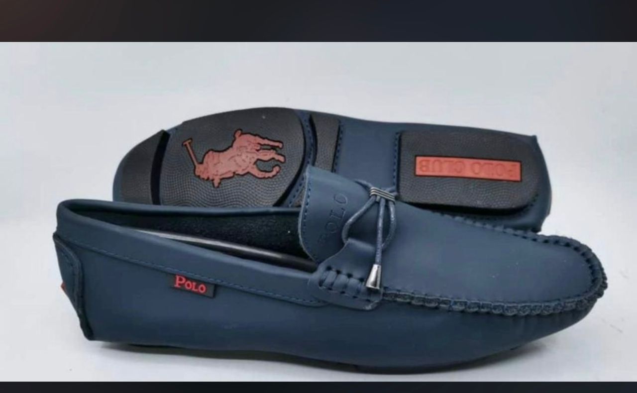 Mocassin en cuir
