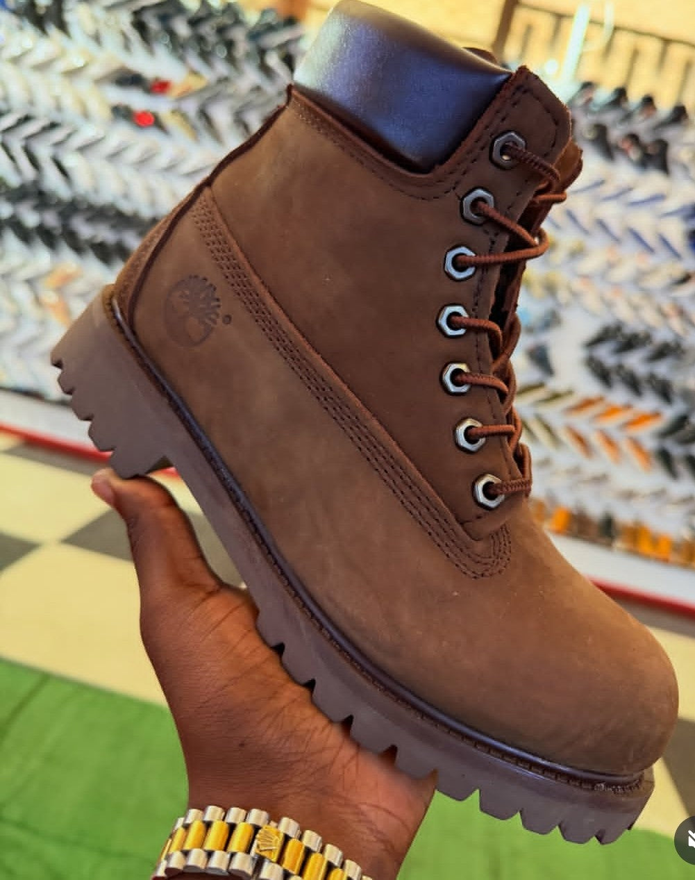 Timberland en Cuir