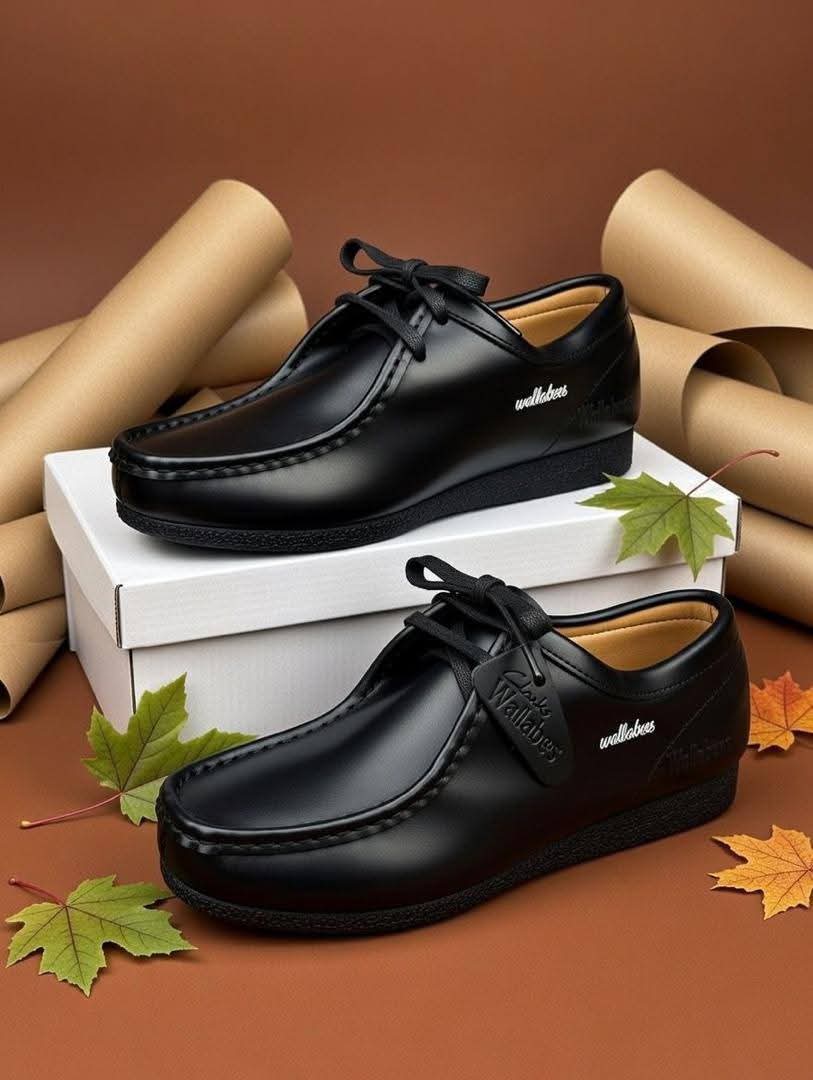 Wallabees en cuir